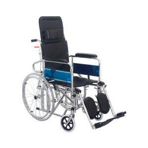 Steel Manual Wheelchair Disabled Foldable Reclining Wheel Chair FY954GC