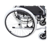 24 inch quick release solid rear wheelchair portable