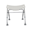 Lightweight Anti-Slip Adjustable Aluminum Shower Bath Chair Foldable Easy Storage for Elderly Disabled FY790LF1