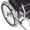 20 inch PU wheels portable medical manual wheelchair