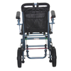 Aluminum Ultra-Light manual Travel Wheelchair with Folding Design and Luggage Handle