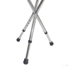 Folding Lightweight Adjustable Walking Aid Aluminum Walking Stick Cane with Seat FY911LF4