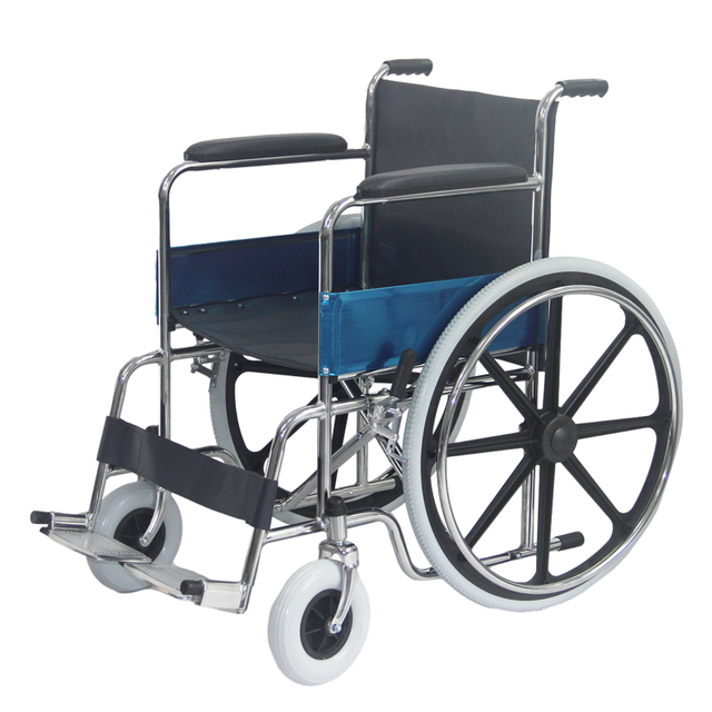 200*50mm solid wheels high quality manual wheelchair 