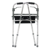 Two button folding seat walker for adults 