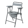 medical home care steel commode toilet chair for elderly