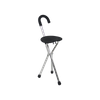 Aluminum mobility aid with seat 