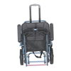 Aluminum Ultra-Light manual Travel Wheelchair with Folding Design and Luggage Handle