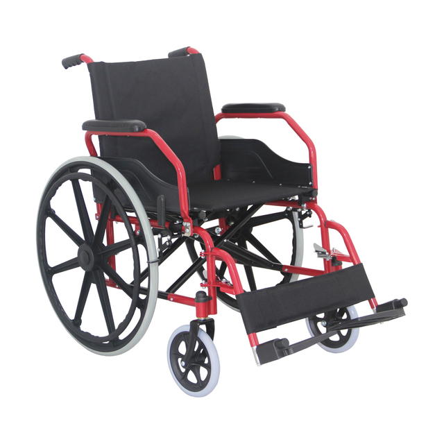 Ergonomic Manual Wheelchair, Detachable Steel, Foldable Frame FY909BX-46