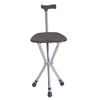 Folding Lightweight Adjustable Walking Aid Aluminum Walking Stick Cane with Seat FY911LF4