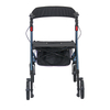 Double Adjustabel Lightweight Portable Aluminum Rollator Walker with Seat FY966LF2