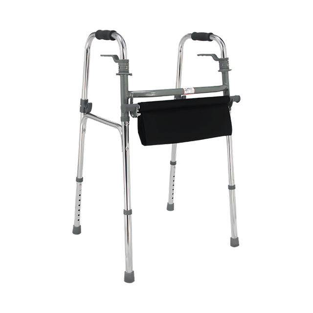 Adjustable walking aid walker with seat for disabled 