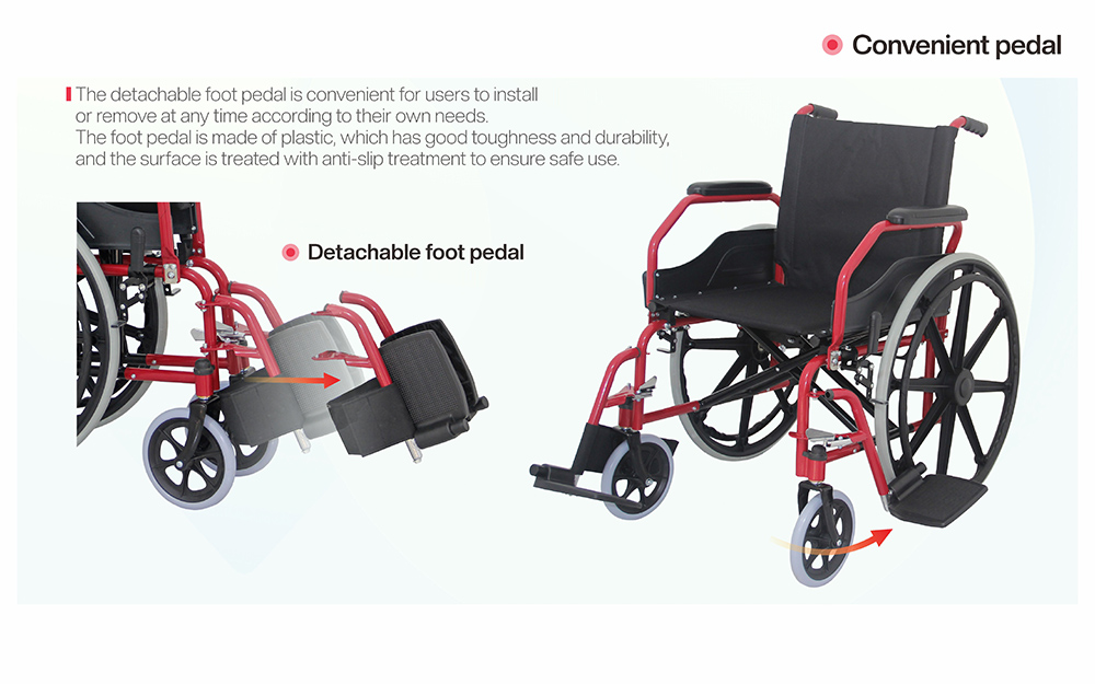 <strong><span style="font-size:24px;">Detachable Footrest&nbsp;</span></strong>