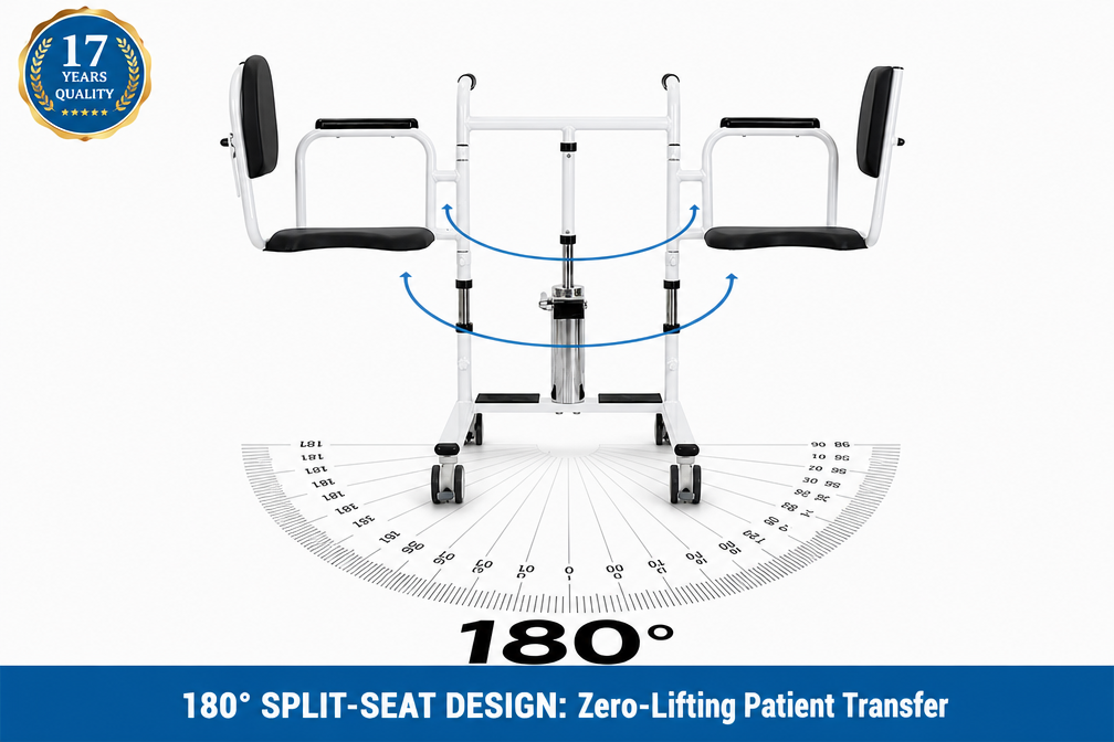 <span style="font-size:28px;"><strong>180° Split-Seat Design</strong></span>