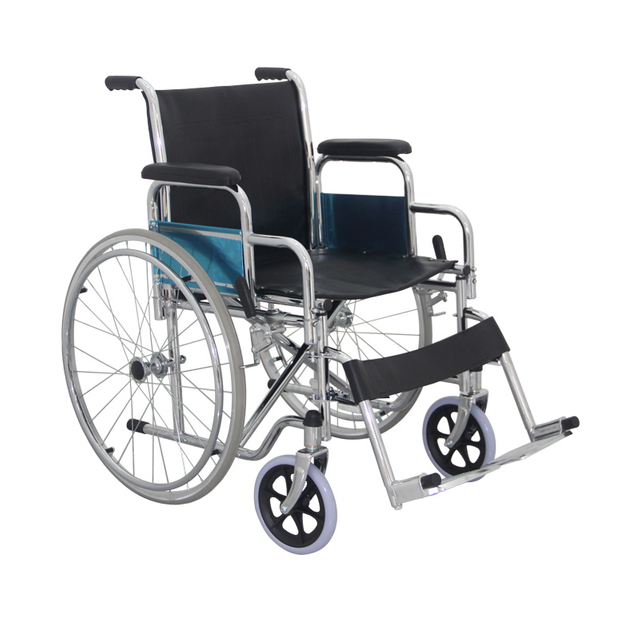 Home care steel manual wheelchair 