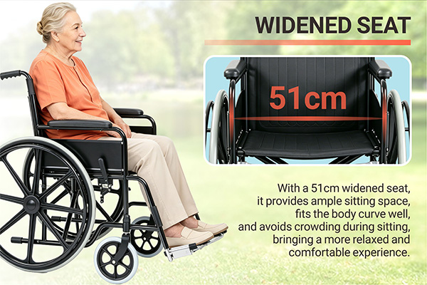 <strong><span style="font-size:28px;">Widened Seat&nbsp;</span></strong>